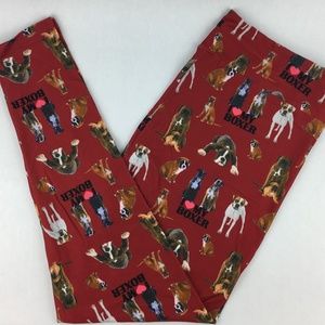 I LOVE MY BOXER BUTTER SOFT CUSTOM YOGA LEGGINGS